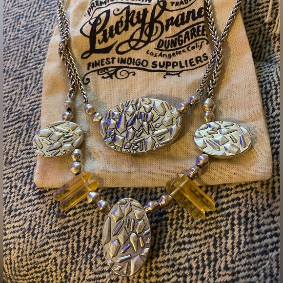 Lucky Brand Green and Yellow Necklace - Picture 4 of 4